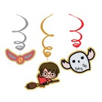 Spirale dekoracyjne Harry Potter 60 cm / 6szt. Spirale dekoracyjne Harry Potter 60 cm / 6szt.