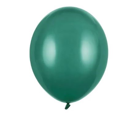 Balony Strong 27 cm, Pastel Bottle Green Balony Strong 27 cm, Pastel Bottle Green