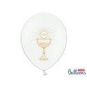 Balony 30 cm, IHS Pastel Pure White 6 szt.
