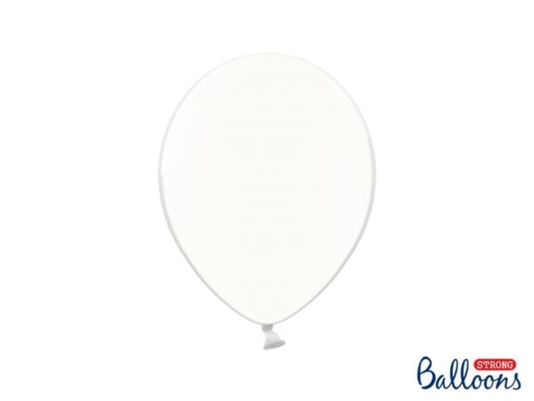 Balony strong 27cm, crystal clear, 10szt