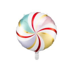 Balon foliowy Cukierek, 35cm, mix