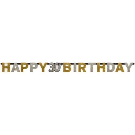 Baner z napisem HB Uroczysto "30"