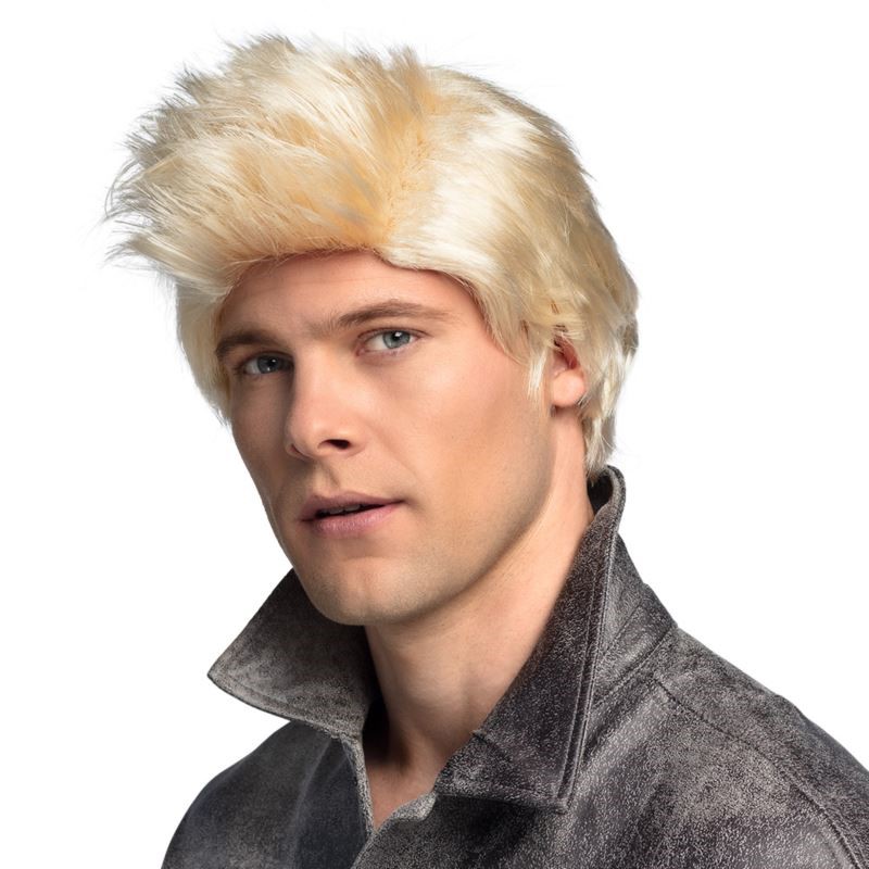 Blond męska peruka - 1 szt. Blond męska peruka - 1 szt.