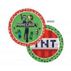 Talerzyki papierowe Minecraft, next generation, 23