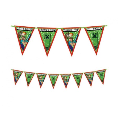 Banner Minecraft, flagi 230 cm
