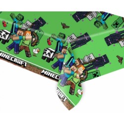Obrus plastikowy Minecraft, 120x180 cm