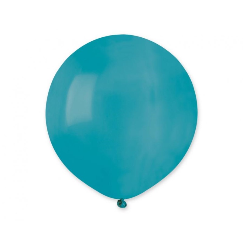 Balony G19 pastel 19" - Turquoise 068/ 25 szt Balony G19 pastel 19" - Turquoise 068/ 25 szt