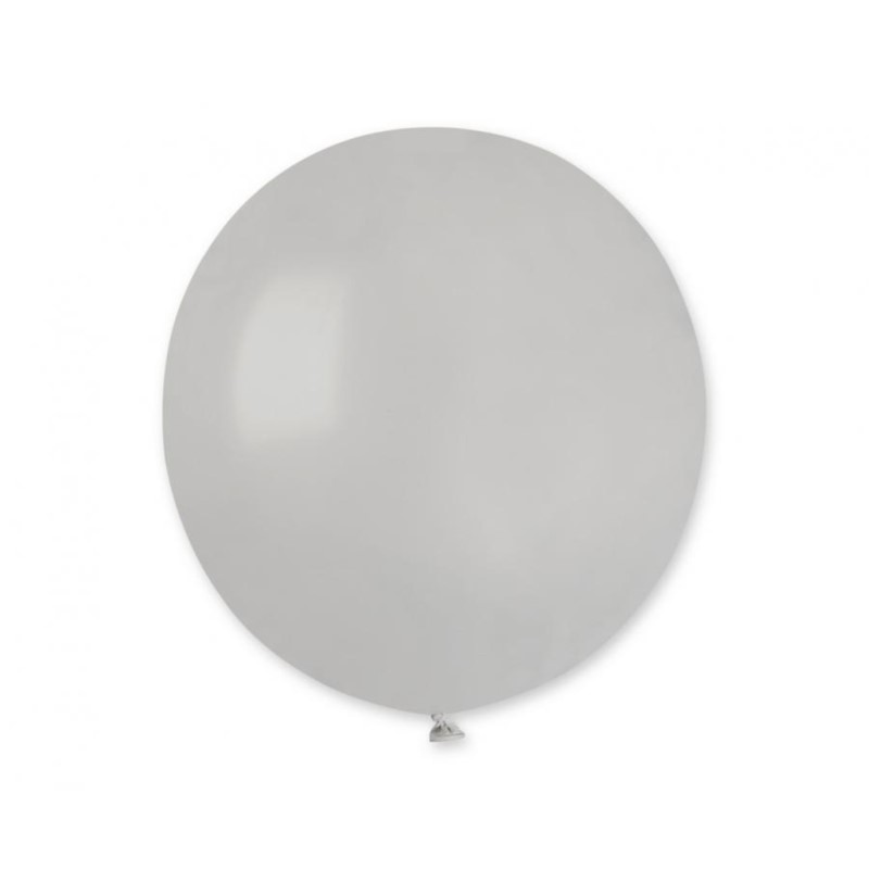 Balony G19 pastel 19" - Grey 070 / 25 szt Balony G19 pastel 19" - Grey 070 / 25 szt