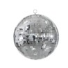 Kula lustrzana disco, srebrny, 30 cm