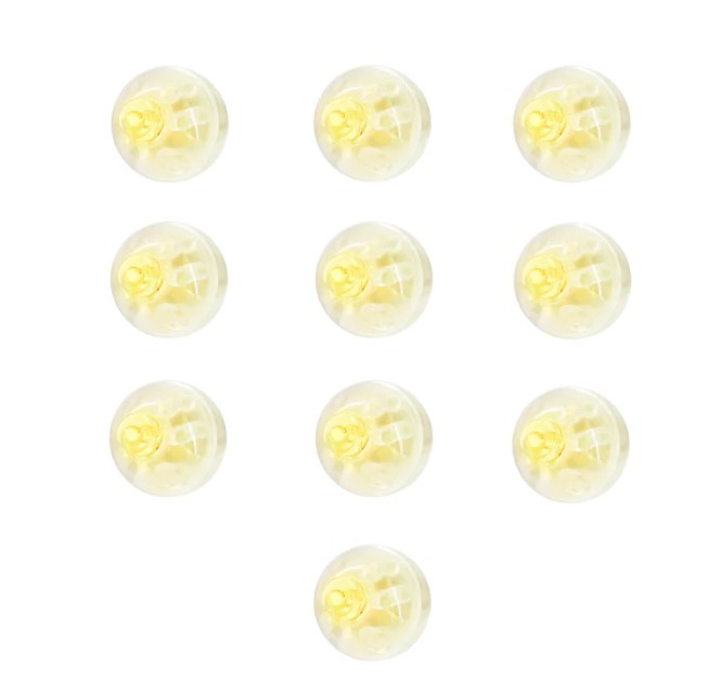 Diody Led do balonów światło białe ciepłe 10szt. Diody Led do balonów światło białe ciepłe 10szt.