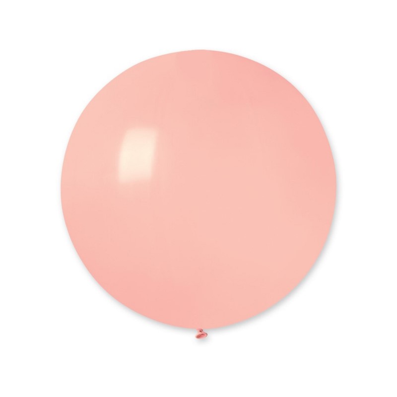 Balon G220,kula 60 cm, różowa delikatna Balon G220,kula 60 cm, różowa delikatna