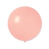 Balon G220,kula 60 cm, różowa delikatna