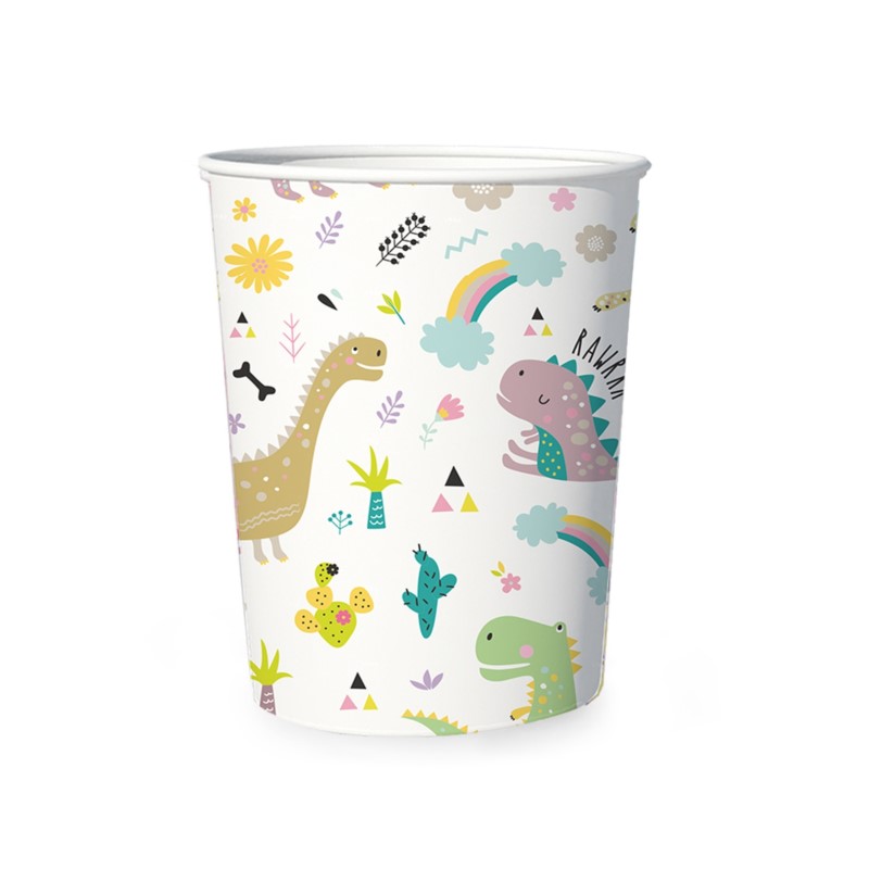 Kubki Dino 220 ml 6szt.