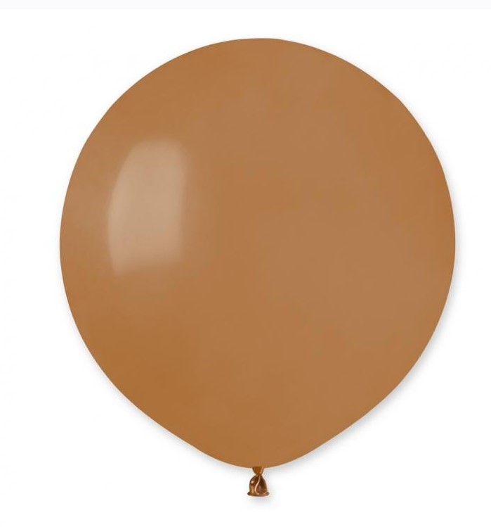 Balony G19 pastel 19" - Mocha Brown 076 / 25 szt. Balony G19 pastel 19" - Mocha Brown 076 / 25 szt.