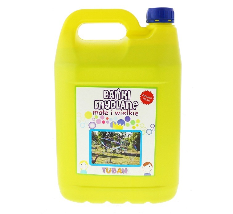 Płyn do baniek mydlanych,Tuban 5l Płyn do baniek mydlanych,Tuban 5l