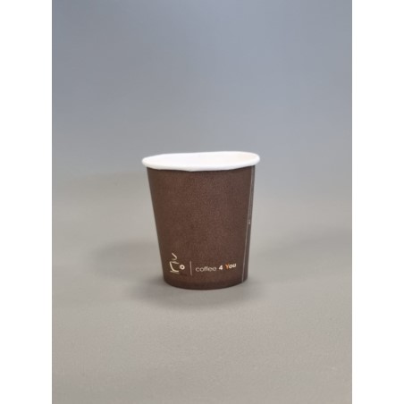 Kubek papierowy z nadrukiem COFFE 4YOU 100ml