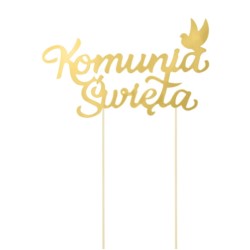 Topper do ciasta Komunia Święta