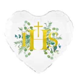 Balon foliowy serce IHS Eukaliptus 45cm