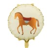 Balon foliowy Koń, 45 cm, mix