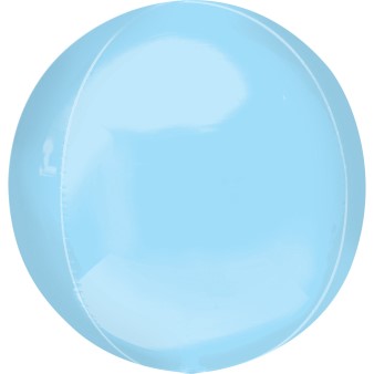 Balon foliowy Orbz Orbz Pastel Blue 38 cm x 40 cm