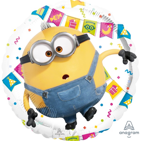 Balon foliowy Minionki 43cm Balon foliowy Minionki 43cm