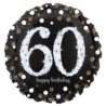 Balon foliowy Sparkling Birthday 60 43cm