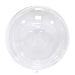 Balon transparentny Bobo 18" 1 szt.