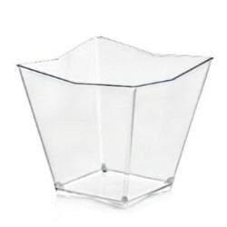 Pucharki na przekąski 120ml Diamente / 10 szt.