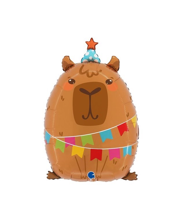 Balon foliowy Grabo 23'', Party Capybara