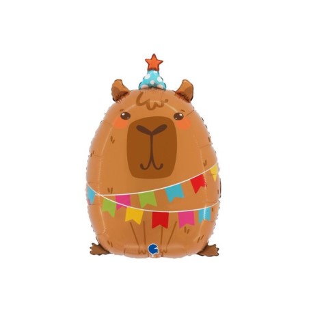 Balon foliowy Grabo 23'', Party Capybara