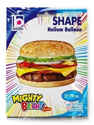 Balon Grabo 31'' 79cm Mighty Cheeseburger