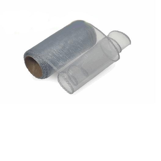 Organza obszywana, gładka ICE SILVER Organza obszywana, gładka ICE SILVER