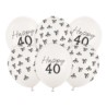 Balony 30 cm, 40, Pastel Off-white / 6szt.