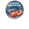 Balon foliowy "Cars - Happy Birthday" 43 cm 1 szt.