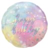 Balon foliowy Happy Birthday Luminous 43 cm