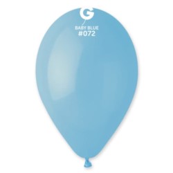 Balon G110 pastel 12" - niebieski delikatny/100szt