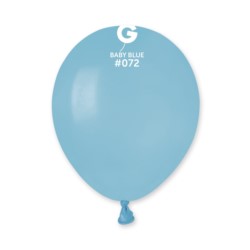Balon A50 pastel 5" - niebieski delikatny/100szt.