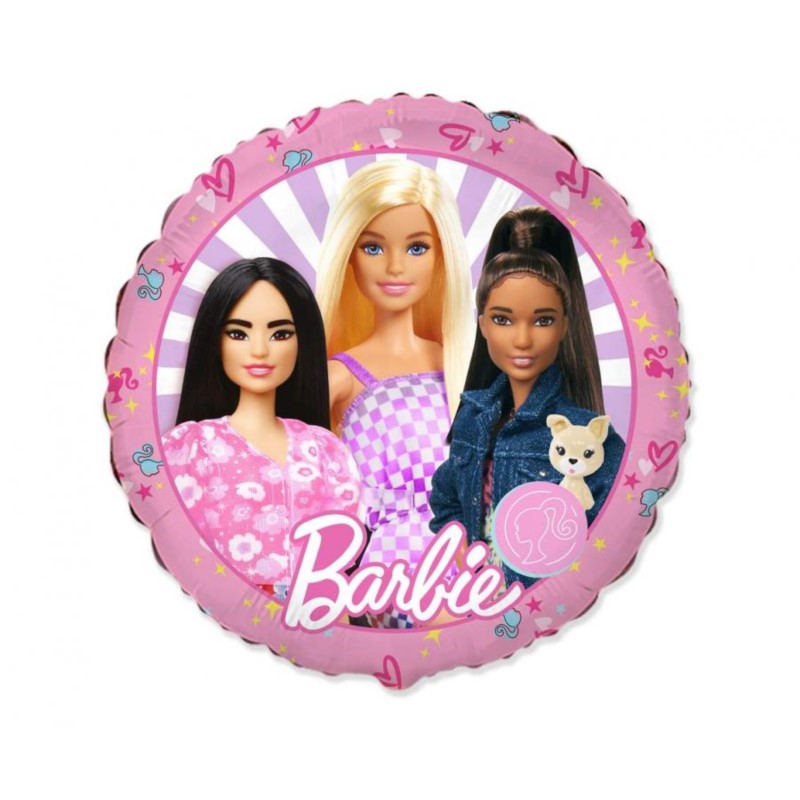 Balon foliowy 18" FX - Barbie, pakowany