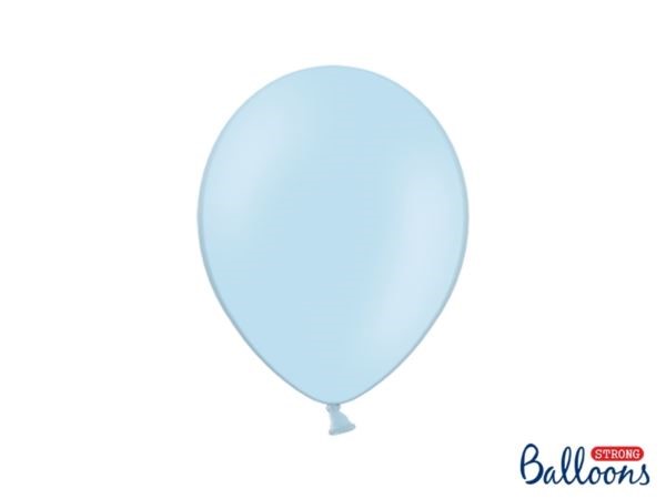 Balony Strong 27 cm, Pastel Baby Blue, 100 szt. Balony Strong 27 cm, Pastel Baby Blue, 100 szt.