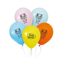 Balony Kicia Kocia, 12"/ 5 szt.