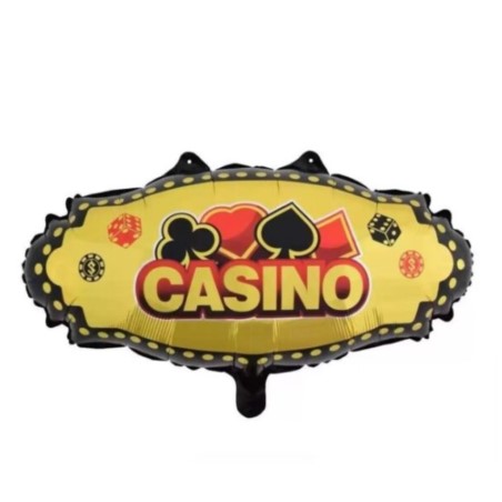 Balon foliowy Kasyno 41x62cm , Casino