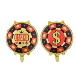 Balon foliowy Kasyno 18 cali , Casino