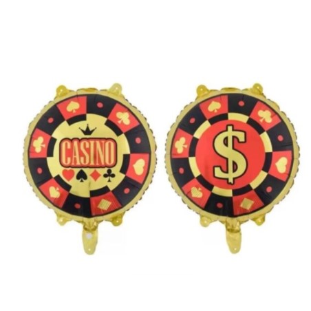 Balon foliowy Kasyno 18 cali , Casino