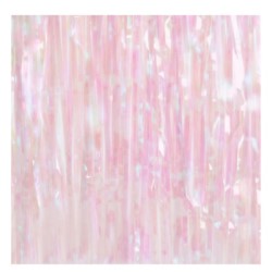 Kurtyna imprezowa biała holograficzna 100 x 250 cm
