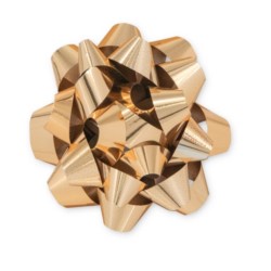 Kokarda prezentowa rose gold 10cm 1 szt.
