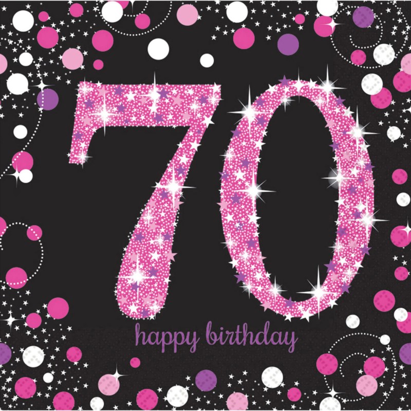 Serwetki HB "70" uroczysto, różowy Serwetki HB "70" uroczysto, różowy