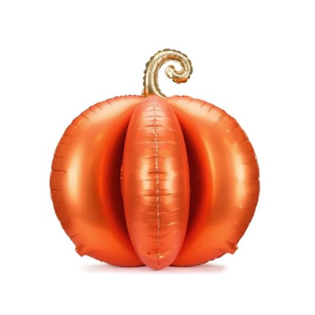 Stojący balon foliowy Dynia 3D, 90x90 cm