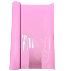 Folia celofan arkusz 50x70cm. różowy mat 50 szt.