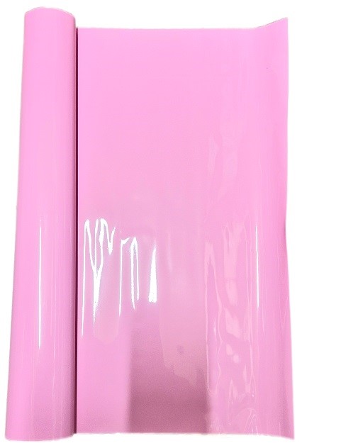 Folia celofan arkusz 50x70cm. różowy mat 50 szt.