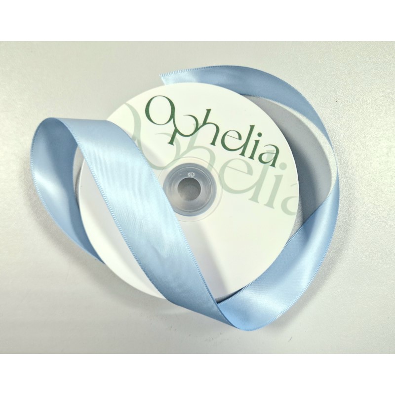 Wstążka satynowa, OPHELIA BLUEBELL, 25mm/32m